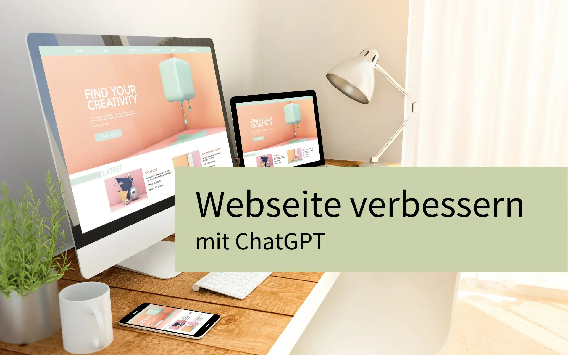 Webseite verbessern mit ChatGPT