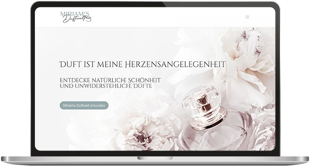 Webseite für die Bobbies Coffee Company - Webdesign Inspiration von Katja Eilders