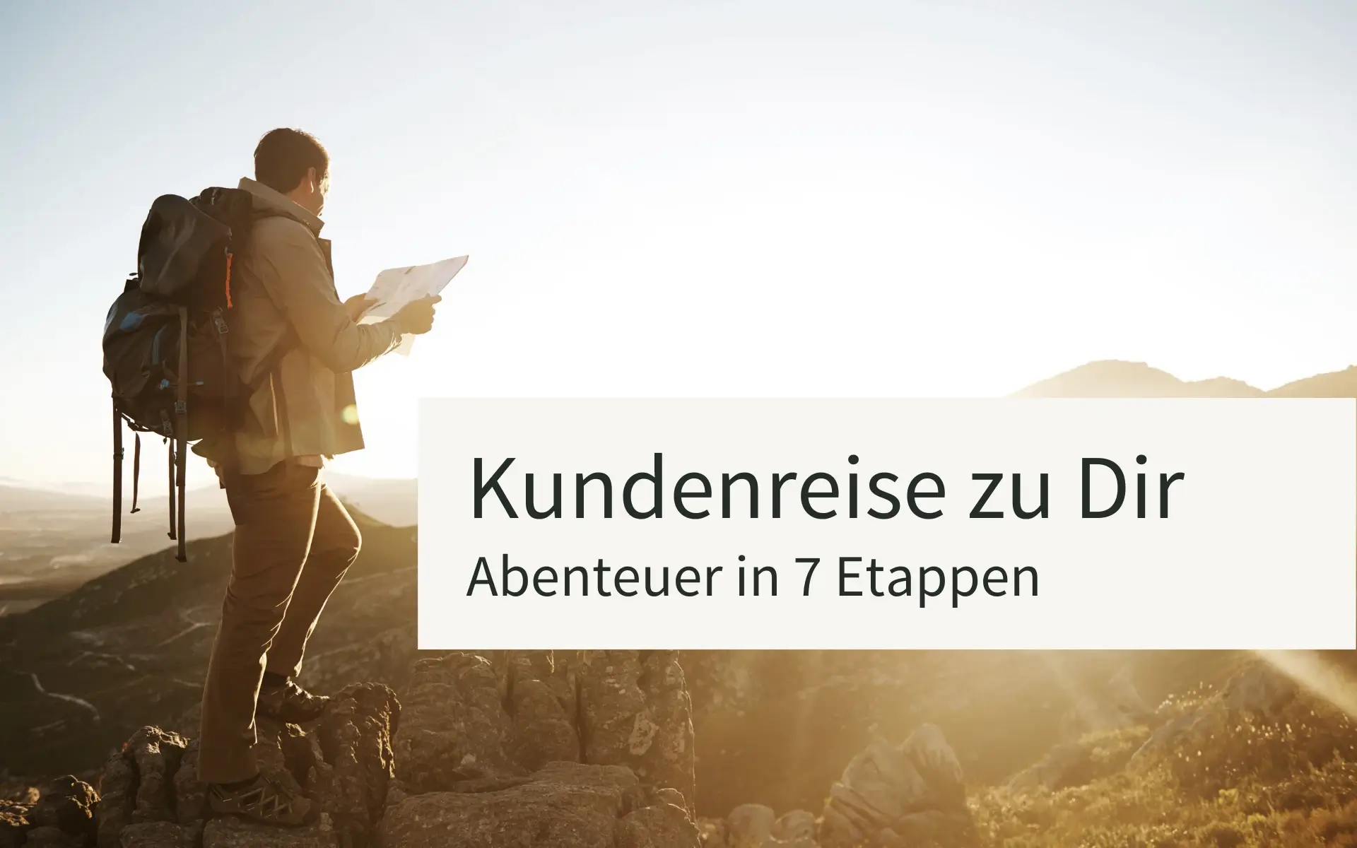 Entdecke die 7 Schritte der Kundenreise Costumer Journey