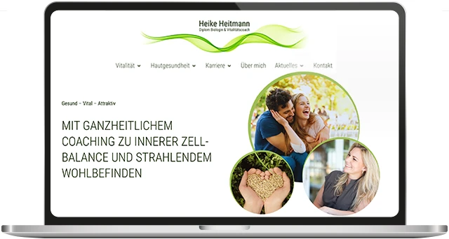 Aus einem Homepagebaukasten einen moderne WordPress Webseite erstellen - Webdesign Leverkusen. Katja Eilders