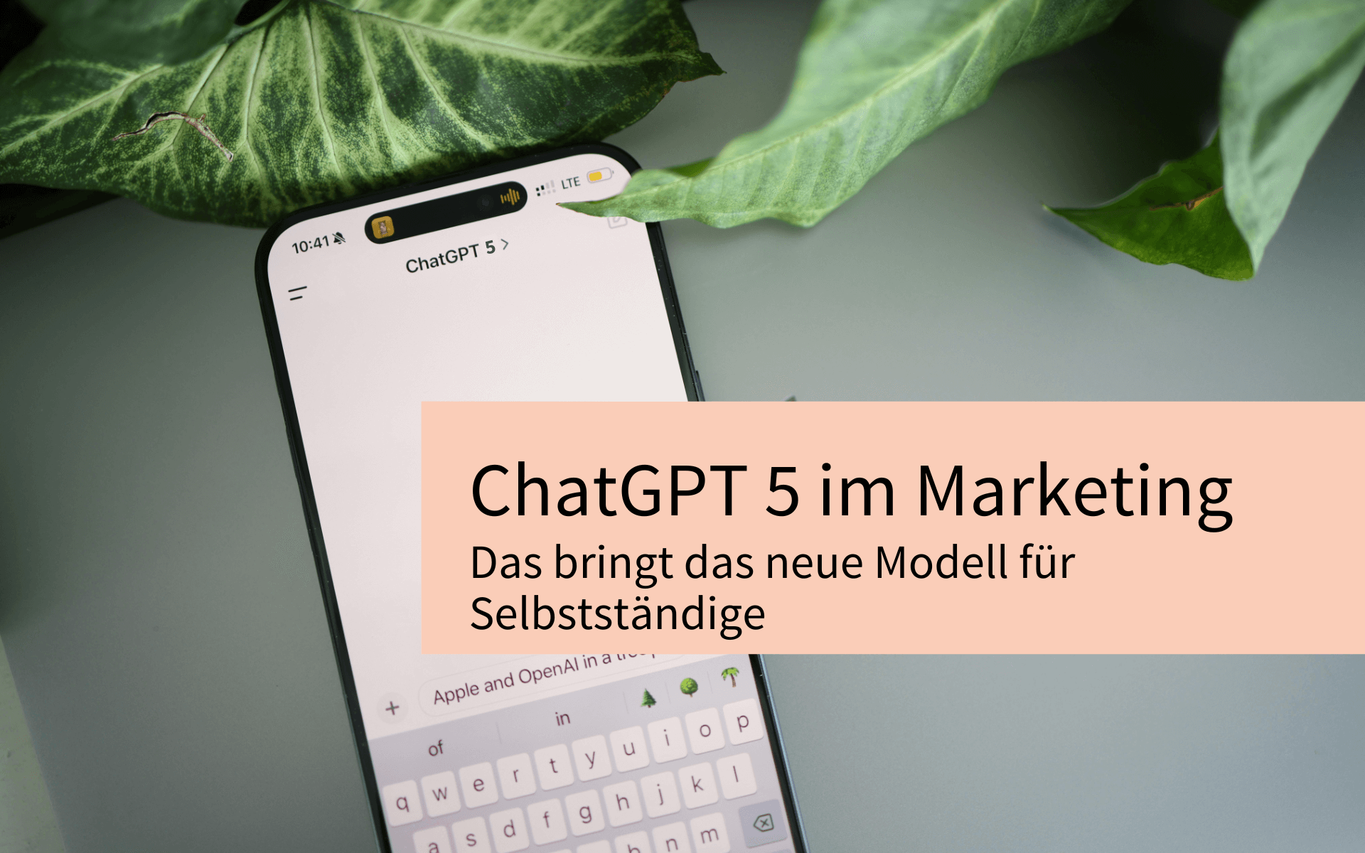 ChatGPT 5 im Marketing