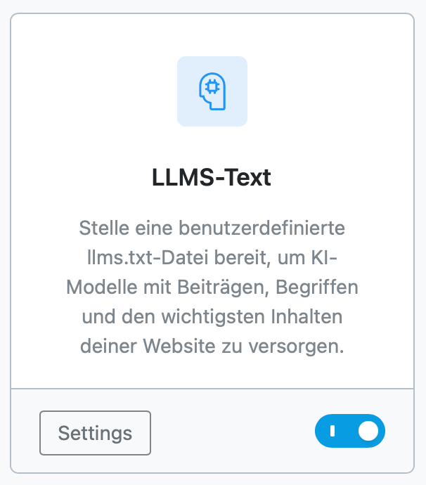 LLMS Texte SEO Anleitung mit RankMAth