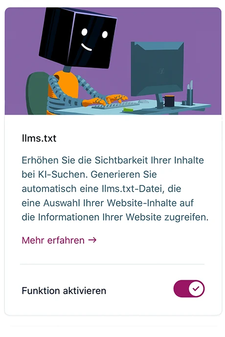 LLMS Texte SEO Anleitung mit Yoast