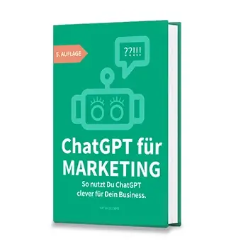 eBook ChatGPT für Marketing -KI Tools für selbstständige