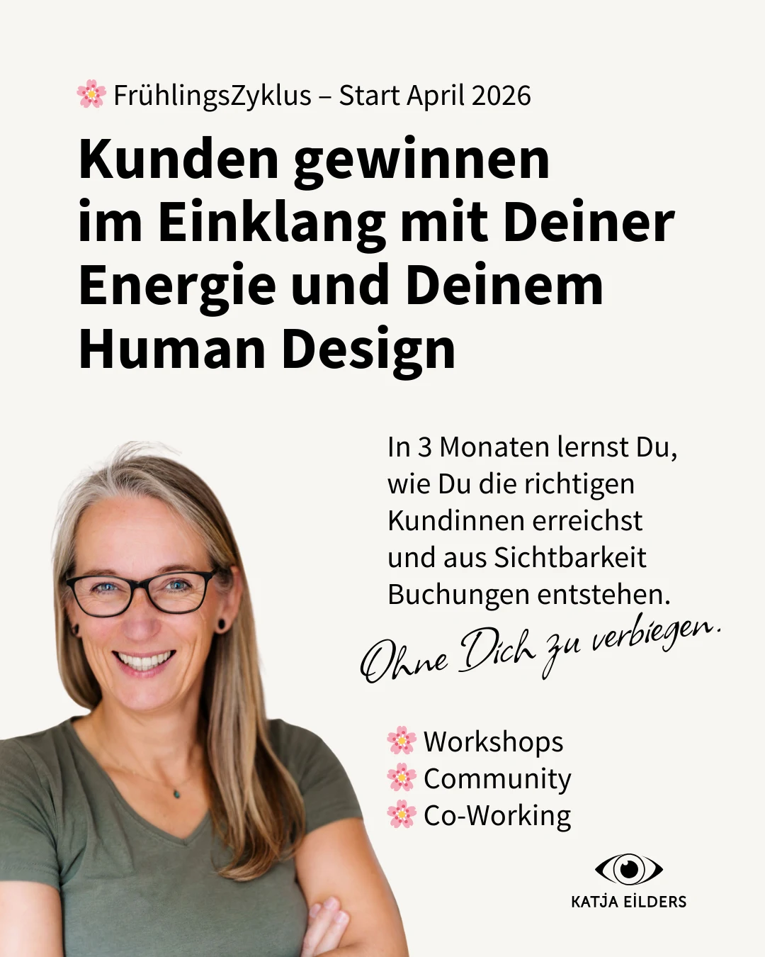 FrühlingsZyklus - Businessaufbau im Einklang mit Deiner Energie. Kundengewinnen, Human Design